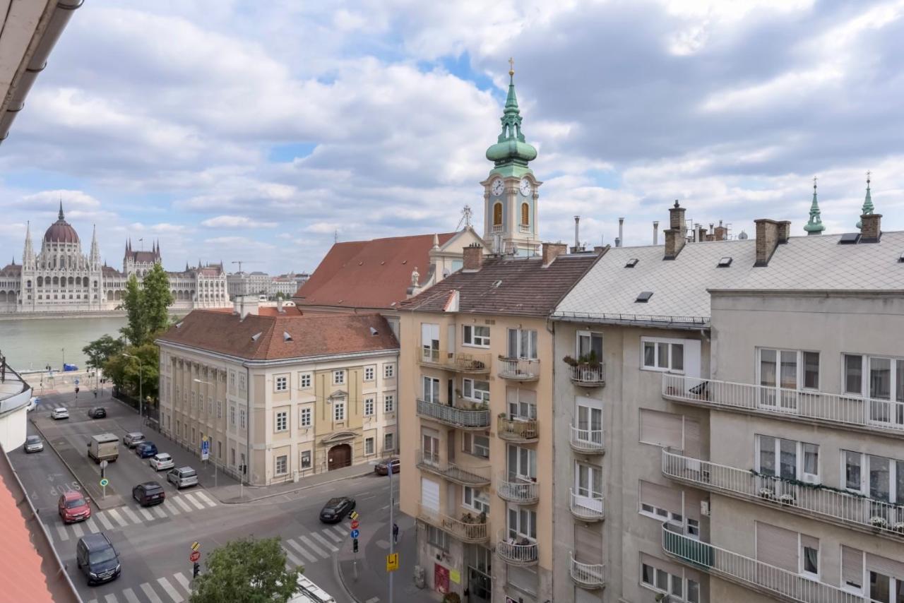 Nightingale Luxury Apartment Boedapest Buitenkant foto